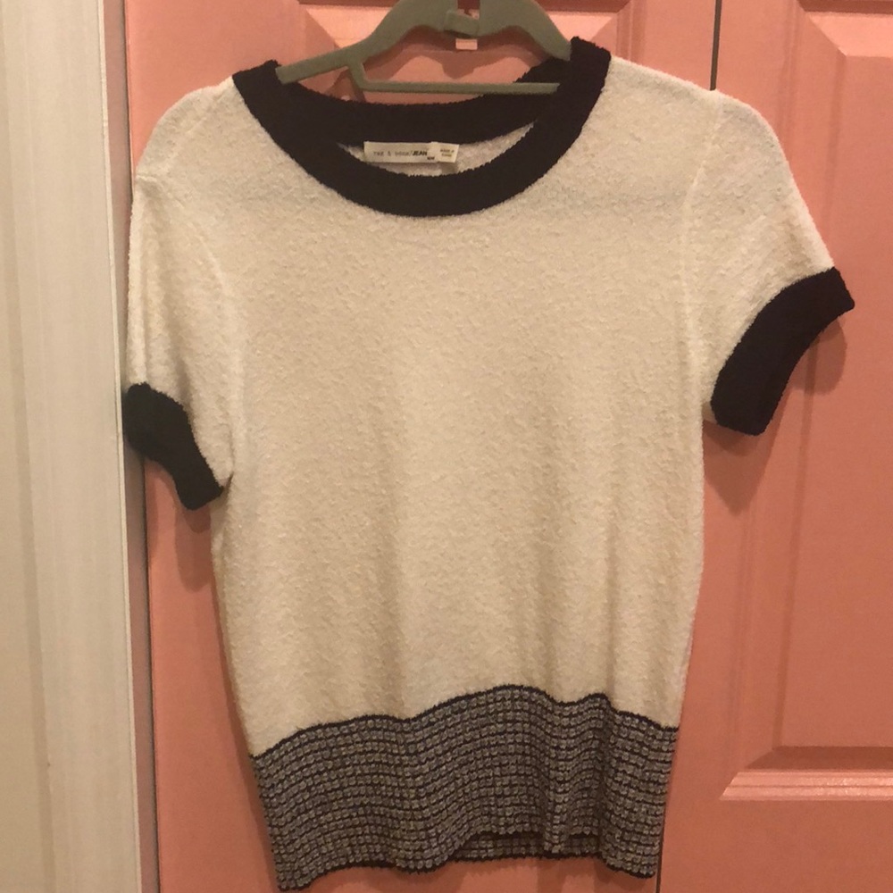 Rag n bone short sleeve sweater